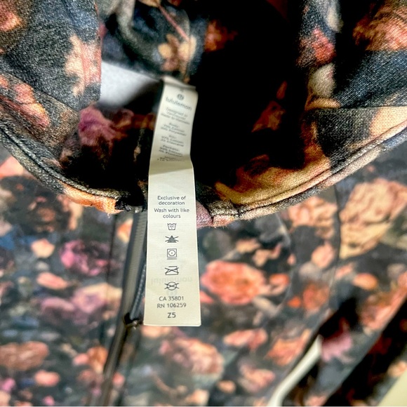 Lululemon Floral Scuba Hoodie - Picture 7 of 13
